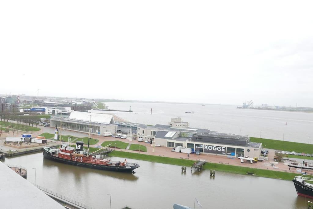 Weser-panoramablick 10. Og. Columbuscenter Bremerhaven